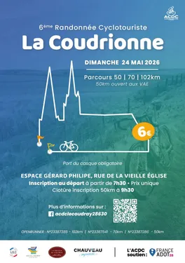 LE COUDRAY - Randonnée cyclotouriste : La Coudrionne