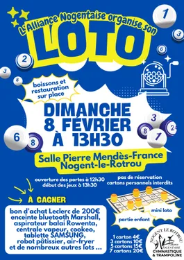 NOGENT-LE-ROTROU - Loto de l'Alliance Nogentaise