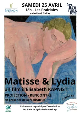 ÉPERNON - Projection-Rencontre : Matisse & Lydia