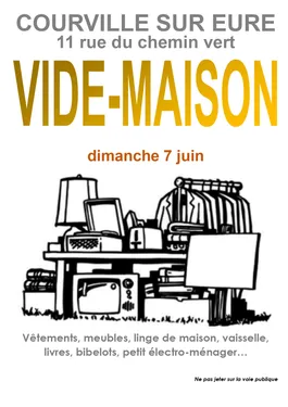 COURVILLE-SUR-EURE - Vide maison
