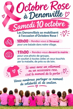 DENONVILLE - Octobre Rose