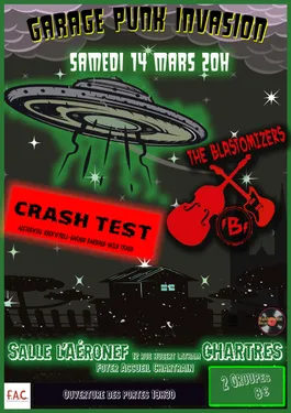 CHARTRES - Concert : The Blastomizers / Crash Test