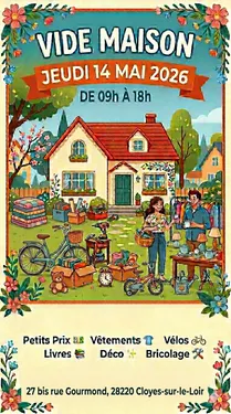 CLOYES-SUR-LE-LOIR - Vide maison