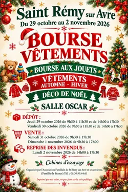 SAINT-RÉMY-SUR-AVRE - Bourse aux vêtements