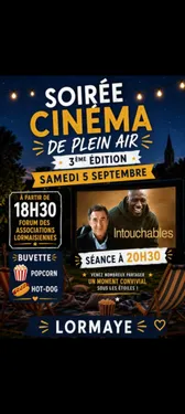 LORMAYE - Cinéma en plein air : Intouchables