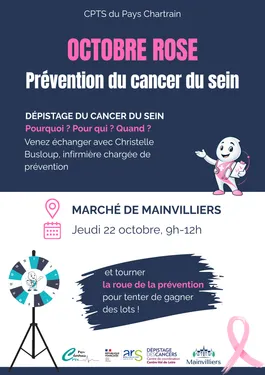 MAINVILLIERS - Des professionnels de santé sur votre marché pour...