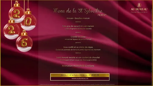 BARJOUVILLE - Réveillon nouvel an 2026