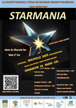 SAINT-LAURENT-NOUAN (41) - Starmania par la société musicale de...