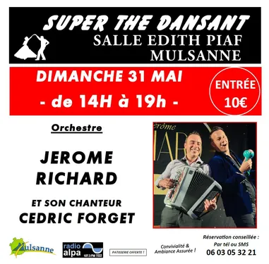 MULSANNE (72) - Thé dansant avec Jérôme Richard et Cédric Forget