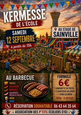 SAINVILLE - Kermesse de l'école