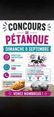 SAINT-DENIS-D'AUTHOU - Concours de pétanque