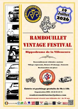 RAMBOUILLET (78) - 3ème Vintage festival de Rambouillet