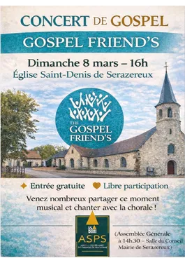 SÉRAZEREUX - Concert de gospel