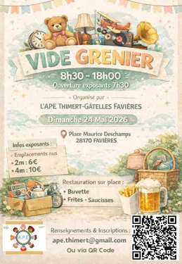 FAVIÈRES - Vide-greniers de l'APE