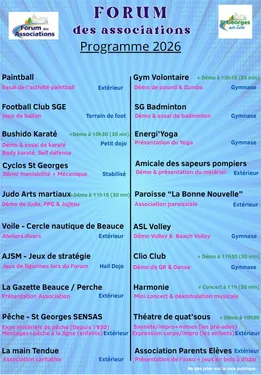 SAINT-GEORGES-SUR-EURE - Forum des associations