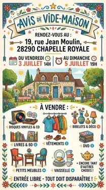CHAPELLE-ROYALE - Vide maison