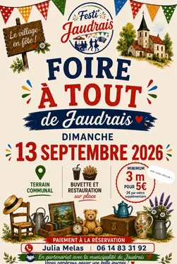 JAUDRAIS - Foire à tout