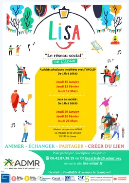 LA LOUPE - LISA : Activités physiques modérées