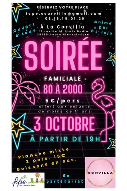 COURVILLE-SUR-EURE - Soirée dansante de la FCPE
