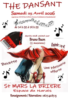 SAINT-MARS-LA-BRIÉRE (72) - Thé dansant avec Bruno Buon