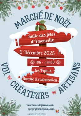 YMONVILLE - Marché de noël des Pym's