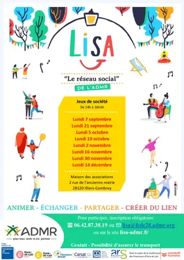 ILLIERS-COMBRAY - LISA : Jeux de société