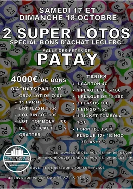 PATAY (45) - Loto de Nécotin Basket Association