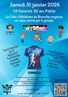 BREZOLLES - Soirée repas du Club d'Athlétisme