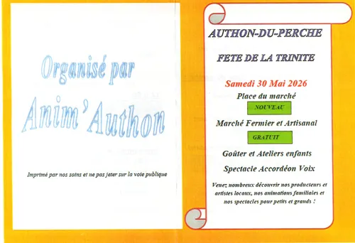 AUTHON-DU-PERCHE - Fête de la Trinité Authonnaise