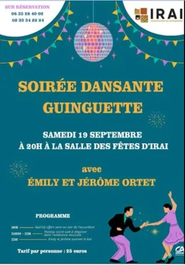 IRAI (61) - Soirée dansante guinguette