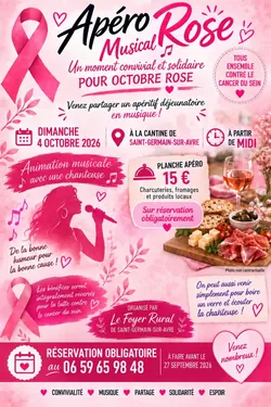 SAINT-GERMAIN-SUR-AVRE (27) - Apéro Musical Rose
