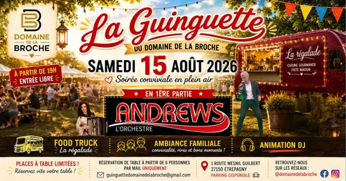 ÉTRÉPAGNY (27) - Guinguette du Domaine de la Broche