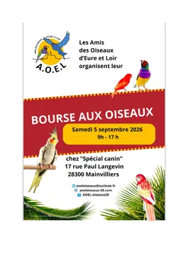 MAINVILLIERS - Bourse aux oiseaux