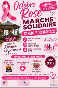 ÉPERNON - Octobre rose : Marche solidaire