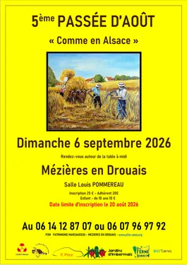 MEZIÈRES-EN-DROUAIS - 5e Passée d’août « Comme en Alsace »