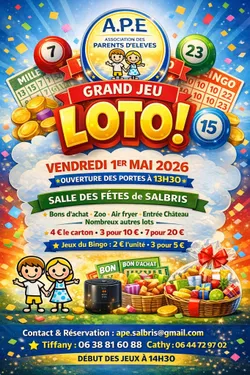 SALBRIS (41) - Loto de l'APE