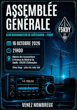CHÂTEAUDUN - Assemblée Générale Du Club Radioamateur
