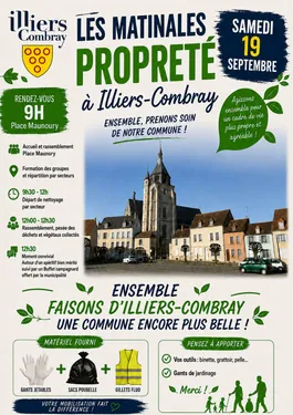 ILLIERS-COMBRAY - Les matinales propreté