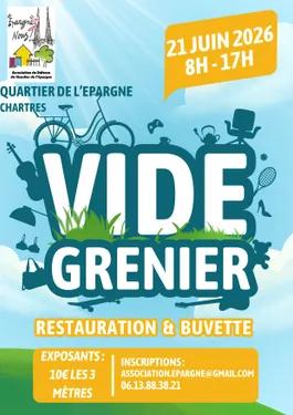 CHARTRES - Vide-greniers du Quartier de l'Epargne