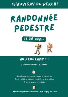 CHAUVIGNY-DU-PERCHE (41) - Randonnée pédestre de Chauvigny en Fête