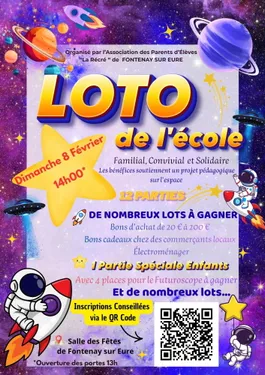 FONTENAY-SUR-EURE - Loto de la Récré de Fontenay-sur-Eure