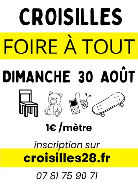 CROISILLES - Vide-greniers du comité des fêtes