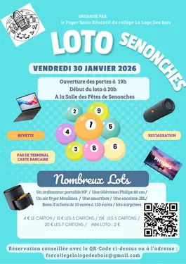 SENONCHES - Loto du FSE du Collège