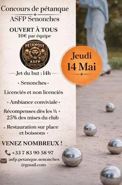 SENONCHES - Concours de pétanque