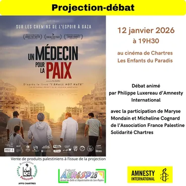 CHARTRES - Projection débat : Un médecin pour la paix
