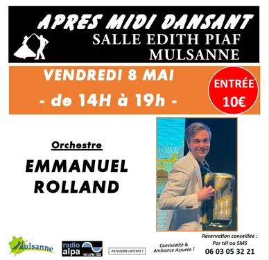 MULSANNE (72) - Thé dansant avec Emmanuel Rolland
