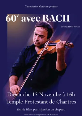CHARTRES - Concert : 60' avec Bach