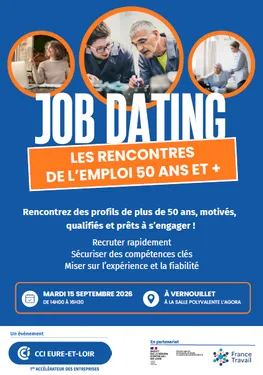 VERNOUILLET - Job Dating : Les rencontres de l'emploi 50 ans et +