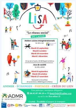 NOGENT-LE-ROTROU - LISA : Jeux de société