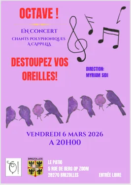 BREZOLLES - Concert : Destoupez vos oreilles